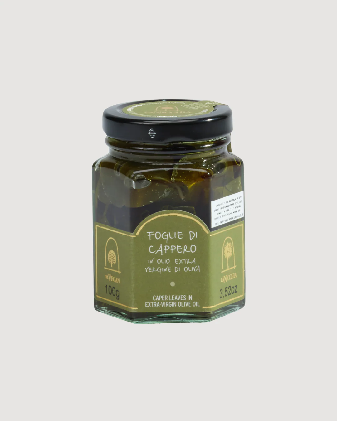 La Nicchia Caper Leaves in EVOO