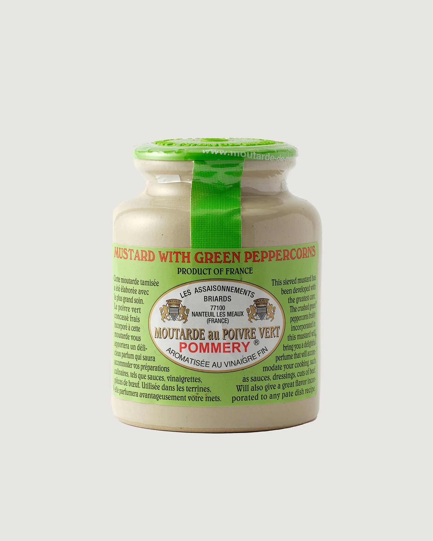 Pommery Green Peppercorn Mustard